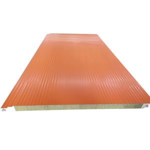 Panel Sándwich <span class=keywords><strong>de</strong></span> Poliuretano Espumado <span class=keywords><strong>de</strong></span> Alta Presión, Ignífugo, Ecológico y Aislante para Paredes Exteriores, Cámaras Frigoríficas y Hoteles - Product Image 5