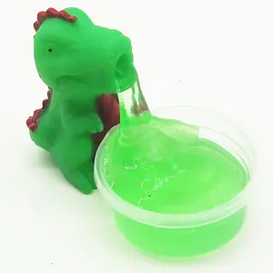 Tyrannosaurus Vomit Schleim-Spielzeug perfekte Neuheit Stresslinderung Quetsch-Spielzeug lustiger Prank Spielzeug Schule Preise Ostern Party Gunst