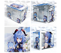 Boîtier d'ordinateur personnalisé SnowBlister Genshin Impact ATX Sea View Room, gravure UV, peinture par pulvérisation, boîtier tour, boîtier Ganyu