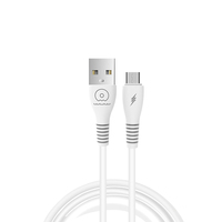 Câble Micro USB Type-C en cuivre pur PVC 2.4A à charge rapide, vente directe d'usine, qualité supérieure, pour smartphone et appareil photo