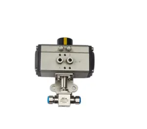 FD-LOK motorized stainless steel forged hydraulic flow control ball valve electric actuator ball valve