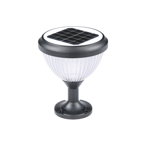 <span class=keywords><strong>Fari</strong></span> a Colonna LED Solari IP65 con Angolo di Illuminazione a 360°, Batteria al Litio Ferro Fosfato, Controllo Wireless, Illuminazione da Giardino Bicolore - Product Image 1