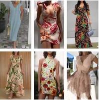 Liquidation de vêtements : Lots mixtes de vêtements pour femmes, stock de fournisseur, robes décontractées en gros, envoi aléatoire