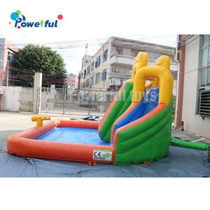 ที่ดีที่สุด0.9มิลลิเมตรวัสดุพีวีซีสไลด์น้ำทำให้พองและพองน้ำ Chutes หรือโรงงานสไลด์แห้งที่มีคุณภาพสูง - Product Image 4