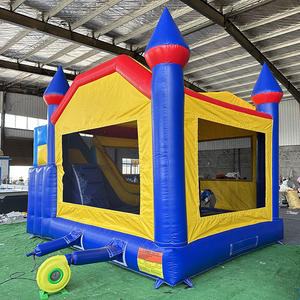 Château gonflable à prix abordable, le plus populaire pour les locations de fêtes, idéal pour les fêtes d'enfants - Product Image 4