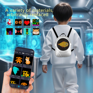 Astronaut Led <b>Backpack</b> Full Color Screen Expression Advertising Led Screen <b>Backpack</b> Children <b>School</b> <b>Backpack</b> Mini <b>School</b> Bags - Product Image 1