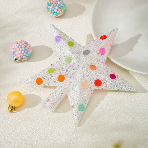 Ornements de boule de Noël Maca bricolage faits à la main pour décorer des scènes de vacances et des arbres de Noël - Product Image 3