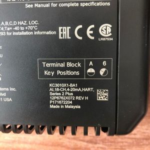 Module de processeur PLC/DCS DeltaV KC3010X1-BA1 12P6762X062 Emerson avec garantie d'un an, origine USA, EN STOCK - Product Image 3