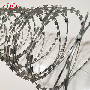 Fil barbelé en acier galvanisé à chaud, bobine de 12 m, anti-escalade, avec clip, outil pour échantillons, vente en gros - Product Image 3