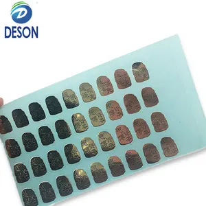 Deson UV transfer paste three-dimensional transfer tea packaging label customized Removable transfer label