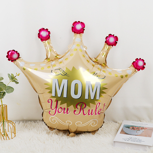 Día DE LA MADRE Globos de papel de aluminio Ramo en forma de trofeo Decoración del Día de la madre Feliz Dia De La Madre - Product Image 5