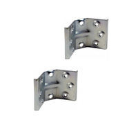 Ensemble de supports de pieds de table d'angle en acier de calibre 16 personnalisés Kit de support de tablier Kerf Support de montage en métal
