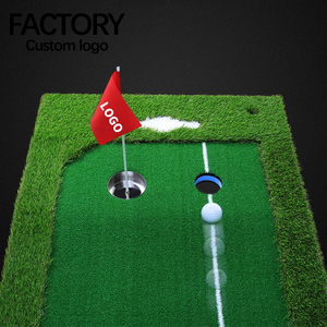 GL001 Tapete de Golf para Exteriores con Línea de Aproximación, Tamaño 50x300cm/75x300cm, Ayuda para el Entrenamiento de Golf - Product Image 4
