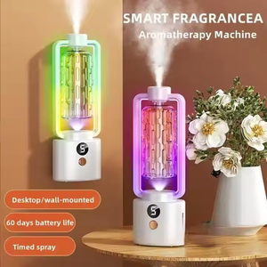 Rechargeable <b>Ultrasonic</b> Display Fragrance <b>Diffuser</b> USB Home Essential Desktop Wall Mounted Aromatherapy Machine - Product Image 4