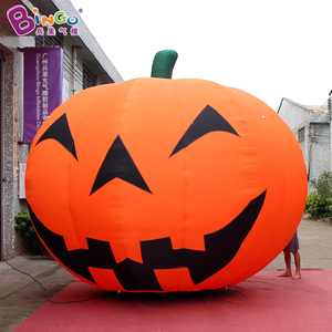 Decoraciones Inflables de Halloween para Exteriores, Calabaza <span class=keywords><strong>Fantasma</strong></span> Inflable Gigante Personalizada para Decoración de Fiestas en el Jardín - Product Image 4