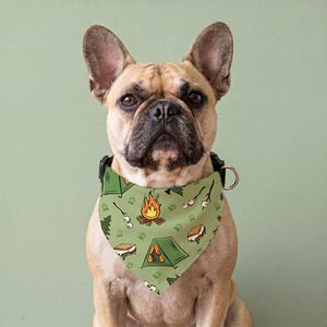 Lot de Bandanas Lavables en Coton Personnalisables pour Animaux de Compagnie, avec Attache Réglable, Bavoir pour Chats et Chiens, pour Samoyèdes, Malamutes d'Alaska et Animaux de Toutes Tailles - Product Image 1