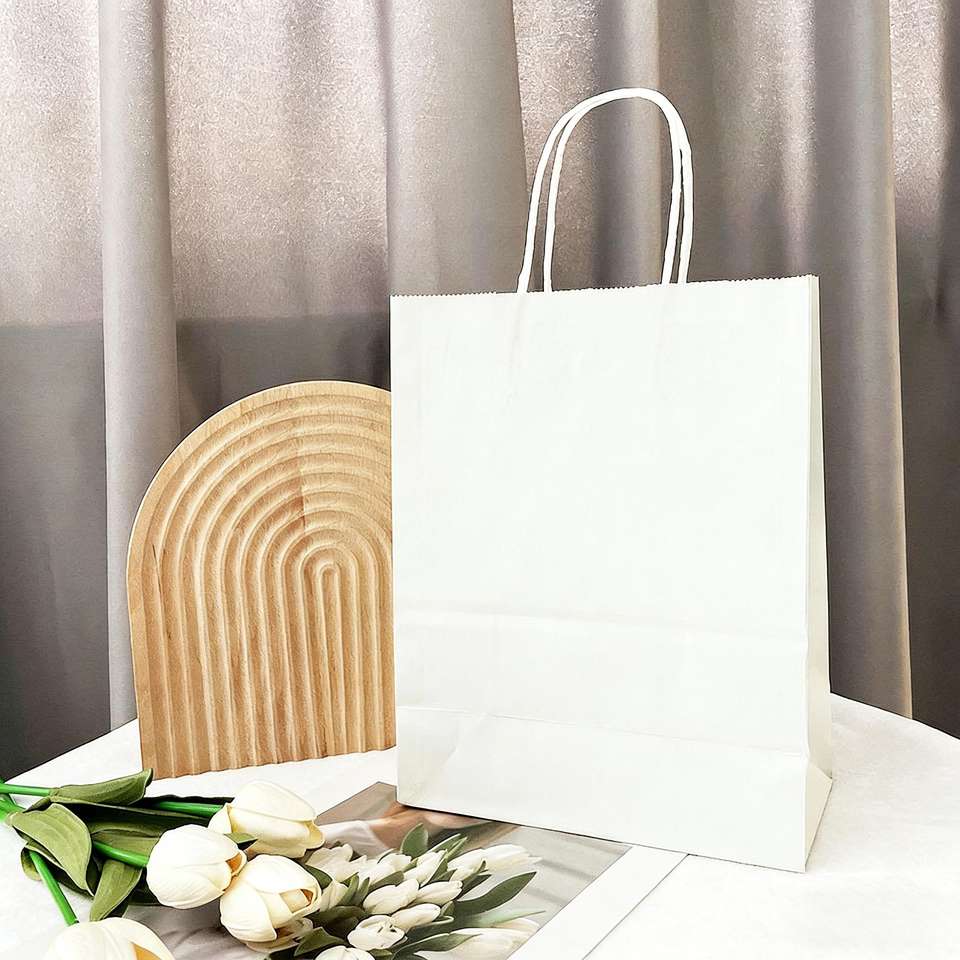 Bistro Brown Kraft Paper Bags | 10x7x12 Inches - 90 Pcs