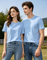 T-shirt Solona 190g pour homme, 70% coton, grandes tailles S-5XL, logo personnalisé, uni, manches courtes, respirant, haute qualité