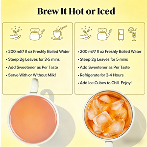 Té Negro Orgánico Fermentado de Hojas Sueltas 100g, Ceylon Premium, Caja Nueva para Consumo Diario, Sabor Natural Intenso, Venta al Por Mayor - Product Image 4