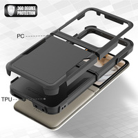 Coque de téléphone antichoc Armure pour Motorola Razr 2024 Razr 50 Couverture arrière rabattable en plastique dur