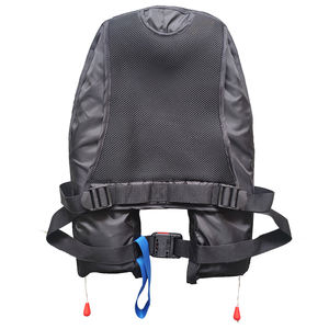 EC البحرية سعر المصنع سترة نجاة قابلة للنفخ دليل جهاز التضخم التلقائي للبحرية المنقذة للحياة سترة حياة عالية الوضوح - Product Image 4