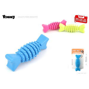 Anillo de goma para masticar Yommy de 9 cm, juguete con púas para perros y mascotas - Product Image 6
