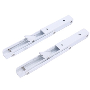 Estante flotante de alta resistencia, soporte de Metal, soporte de ángulo de montaje en pared, soporte ajustable para muebles, estructura triangular, diseño plegable - Product Image 3