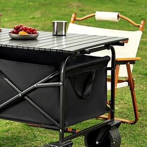 Rueda de tanque plegable de acero inoxidable de 10 pulgadas, carrito de <span class=keywords><strong>Camping</strong></span> al aire libre elevado, carrito de <span class=keywords><strong>tienda</strong></span> de liquidación, versión nueva versión para acampar - Product Image 3