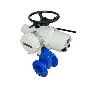 Válvula de Compuerta Motorizada Neumática de Sello Blando China DC12 Z945X-RVEX de 3 Pulgadas 1.0-2.5MPa 80 - Product Image 3
