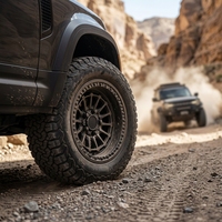 Jantes Spinner Dubs 17*8.0J/18*8.0J 5*127 6*139.7 ET 0/-12/15/25/31/40 70.1/71.6/78.1/87.1 pour Jeep/Volkswagen Amarok/Isuzu D-MAX