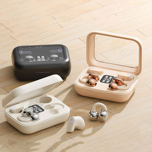 Écouteurs sans fil à conduction osseuse 2 en 1, intra-auriculaires et à clipser, TWS, stéréo HiFi, faible latence, pour le sport - Product Image 5
