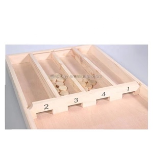 EASTONY Club Dutch Shuffleboard Beech <span class=keywords><strong>Sjoelbak</strong></span> con Discos - Product Image 2