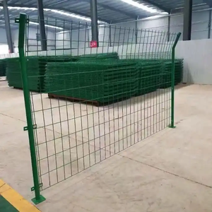 Clôture industrielle galvanisée anti-escalade haute sécurité à vue <span class=keywords><strong>transparente</strong></span>, durable et écologique pour prison, aéroport, ranch - Product Image 4