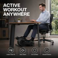 Mini Elliptique Portable Intelligent à Résistance Magnétique Silencieuse pour Entraînement Sous le Bureau