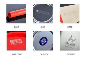 0-7000 Mm/<span class=keywords><strong>s</strong></span> 50*50mm/100*100mm Graveur laser Système de machine de marquage laser à fibre pour PVC - Product Image 6