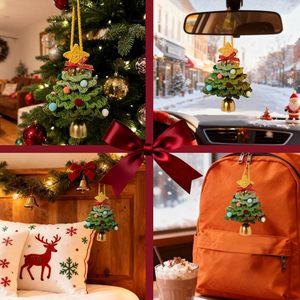 Père Noël en crochet fait main de qualité supérieure - Emballage en boîte en papier écologique - Ornement de Noël - Cadeau artisanal de haute qualité - Product Image 6