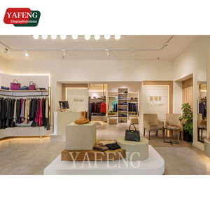 Perchero de lujo moderno personalizado para señora, diseño desmontable para decoración de muebles de tienda de ropa - Product Image 2