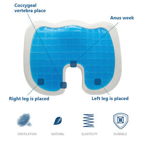 Coussins de siège Comfilife améliorés, coussin de siège en gel à mémoire de forme pour soulager la pression, coussin de siège en gel pour stade et extérieur - Product Image 4
