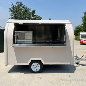 Rimorchio per Alimenti in Fibra di Vetro su Misura 3m/9.84ft Trainabile con Forno per Pizza e Attrezzatura per Dolciumi Certificato DOT per Catering Gelati - Product Image 5