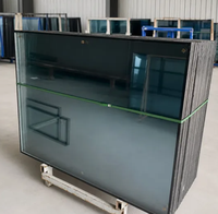 Verre sous vide ultra-fin avec isolation thermique et acoustique supérieure pour fenêtres/murs-rideaux