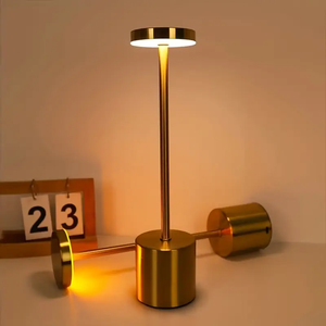 Lampes de table contemporaines modernes sans fil pour chevet et salle à manger, à piles - Product Image 4