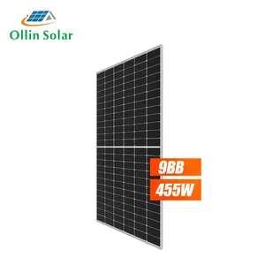 OEM 주문 블랙 프레임 태양 전지 패널 가격 4500w 4600w 480w 고효율 태양 전지 패널