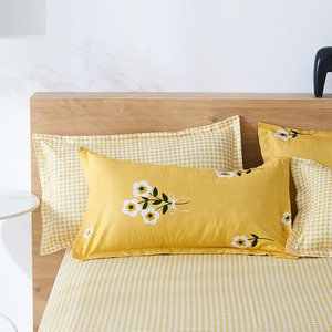 China Groothandel Microfiber Polyester Daisy Bedrukt Laken Dekbedovertrek Beddengoed <span class=keywords><strong>Set</strong></span> - Product Image 5