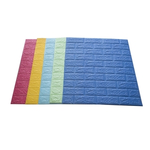 Hete Aanbieding Hoge Kwaliteit Moderne Bakstenen Wand Sticker Waterdicht Ecologisch Antistatisch 3D Behang voor Huishoudelijke Woningdecoratie - Product Image 3