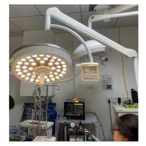डावी पोर्टेबल मोबाइल ऑपरेटिंग रूम सर्जरी लाइट शटलेस एलईडी सर्जिकल लैंप पशु चिकित्सा प्रकाश - Product Image 2
