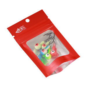 Tête Plombée Luminescente de Mer Strike King Marabou Crappie en 1/32oz, 1/16oz, 1/8oz, 3/16oz, 1/4oz, 3/8oz avec Hameçon Sickle Jigs Lazer Sharp - Product Image 6