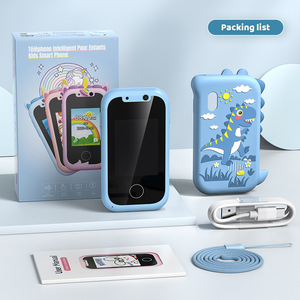Cadeau d'anniversaire de Noël Téléphone intelligent pour enfants avec double caméra et lecteur de musique Jouet d'apprentissage pour tout-petits - Product Image 4