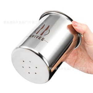 Porta Cubiertos de Bambú, Organizador de Cuchillos, Tenedores y Cucharas de Acero Inoxidable, Almacenamiento de Cocina, Diseño Minimalista - Product Image 4