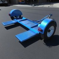 Semi-Remorque Petite Plateforme Aluminium Porte-Voiture Porte-Engin Remorque 3.5T Prix Transport Cargo Utilitaire