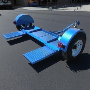 Bán Trailer nhỏ nhôm phẳng xe vận chuyển tàu sân bay búp bê Hauler Trailer 3.5T giá vận chuyển hàng hóa tiện ích Trailer - Product Image 5